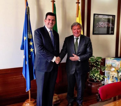 Presidente do Portuguese Centenary Appeal reúne com o Presidente da Câmara Municipal de Sintra