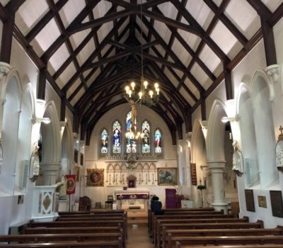 Descerrar das janelas na Igreja de Saint James, Twickenham